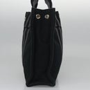 HERMES Fourre Tout PM Hand Bag Canvas Black Auth ti2780-4