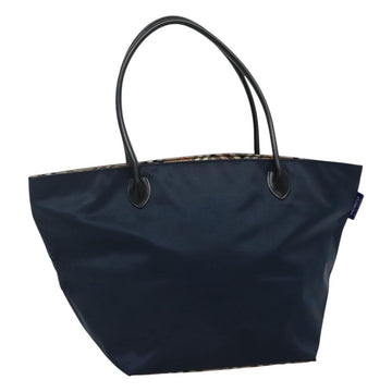 Burberrys Blue Label Tote Bag Nylon Navy Auth ti2781