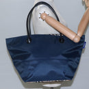 Burberrys Blue Label Tote Bag Nylon Navy Auth ti2781-19