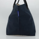 Burberrys Blue Label Tote Bag Nylon Navy Auth ti2781-4