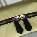 Burberrys Blue Label Nova Check Tote Bag Nylon Light Blue Auth ti2782-10