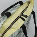 Burberrys Blue Label Nova Check Tote Bag Nylon Light Blue Auth ti2782-6