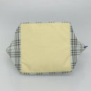 Burberrys Blue Label Nova Check Tote Bag Nylon Light Blue Auth ti2782-5