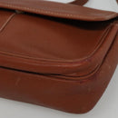 Burberrys Shoulder Bag Leather Brown Auth ti2788-9