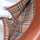 Burberrys Shoulder Bag Leather Brown Auth ti2788-19