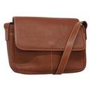 Burberrys Shoulder Bag Leather Brown Auth ti2788-1