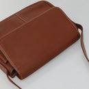 Burberrys Shoulder Bag Leather Brown Auth ti2788-6