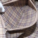 BURBERRY Blue Label Shoulder Bag Leather Beige Gold Auth ti2790-19