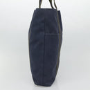 HERMES Fourre Tout Cabass Tote Bag Canvas Navy Khaki Auth ti2791-3