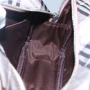 BURBERRY Nova Check Blue Label Shoulder Bag Nylon Black Auth ti2792-18