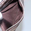 BURBERRY Nova Check Blue Label Shoulder Bag Nylon Black Auth ti2792-22