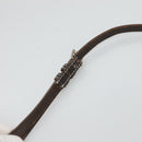 BURBERRY Nova Check Blue Label Shoulder Bag Nylon Black Auth ti2792-8