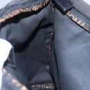 FENDI Hand Bag Canvas Black Auth ti2793-18