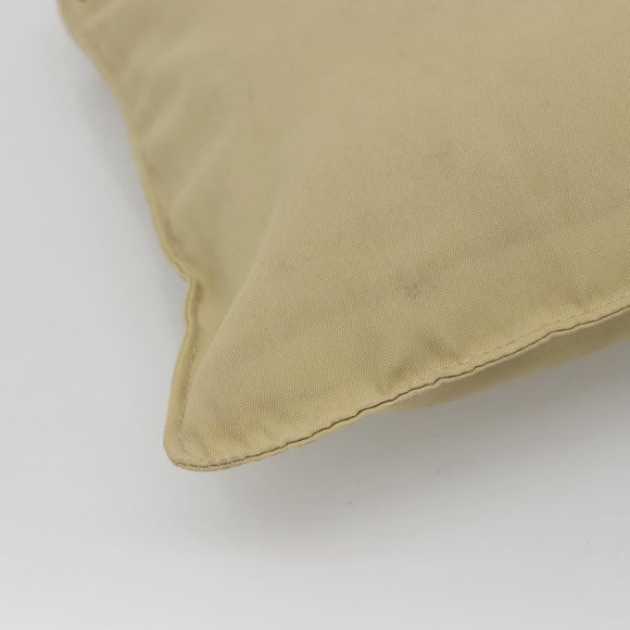 BURBERRY Blue Label Shoulder Bag Nylon Beige Auth ti2794