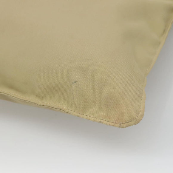 BURBERRY Blue Label Shoulder Bag Nylon Beige Auth ti2794