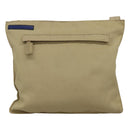 BURBERRY Blue Label Shoulder Bag Nylon Beige Auth ti2794-13