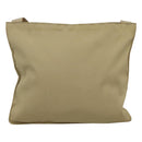 BURBERRY Blue Label Shoulder Bag Nylon Beige Auth ti2794-2