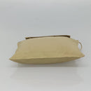 BURBERRY Blue Label Shoulder Bag Nylon Beige Auth ti2794-5