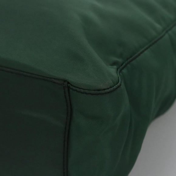 PRADA Hand Bag Nylon Green Auth ti2795