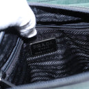 PRADA Hand Bag Nylon Green Auth ti2795-18