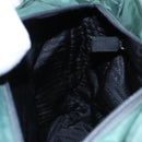 PRADA Hand Bag Nylon Green Auth ti2795-20