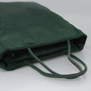 PRADA Hand Bag Nylon Green Auth ti2795-6