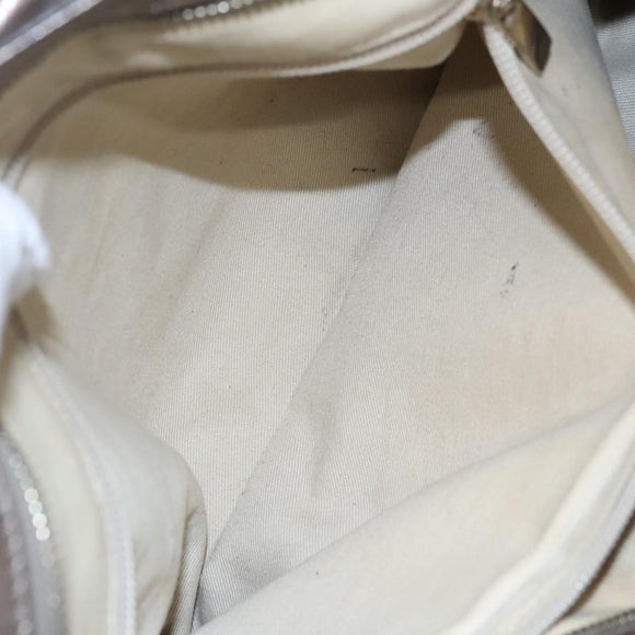 Salvatore Ferragamo Gancini Shoulder Bag Leather Gold Tone Auth ti2796