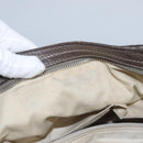 Salvatore Ferragamo Gancini Shoulder Bag Leather Gold Tone Auth ti2796-23