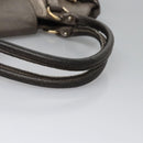 Salvatore Ferragamo Gancini Shoulder Bag Leather Gold Tone Auth ti2796-7