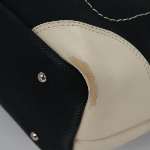 BURBERRY Tote Bag Canvas Navy Auth ti2798