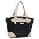 BURBERRY Tote Bag Canvas Navy Auth ti2798-1