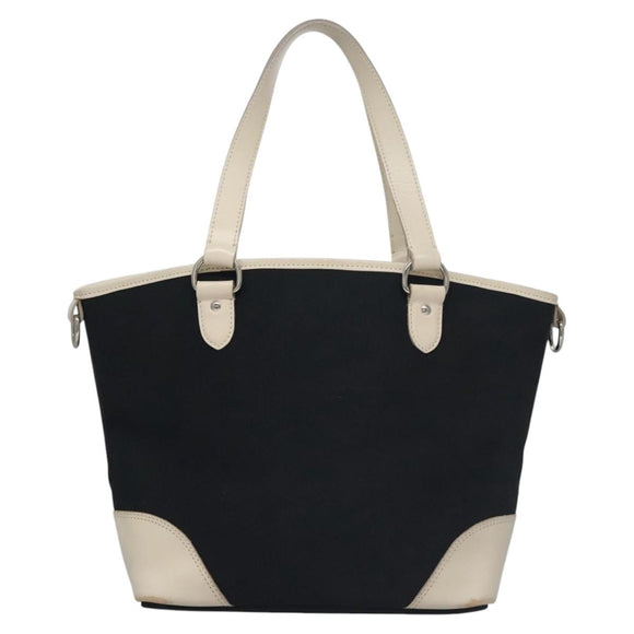 BURBERRY Tote Bag Canvas Navy Auth ti2798