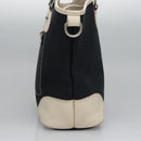 BURBERRY Tote Bag Canvas Navy Auth ti2798-3