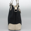 BURBERRY Tote Bag Canvas Navy Auth ti2798-4