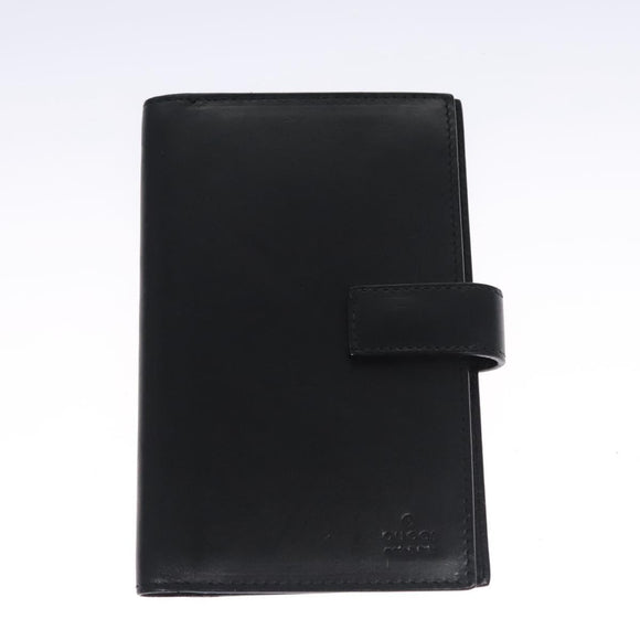 GUCCI GG Canvas Day Planner Cover 2Set Black Purple Auth ti2799