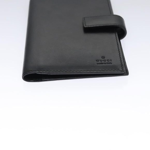 GUCCI GG Canvas Day Planner Cover 2Set Black Purple Auth ti2799