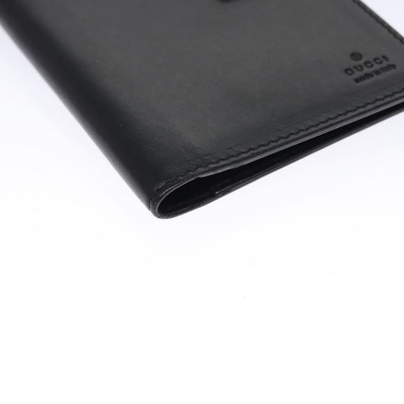 GUCCI GG Canvas Day Planner Cover 2Set Black Purple Auth ti2799