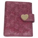 GUCCI GG Canvas Day Planner Cover 2Set Black Purple Auth ti2799-2