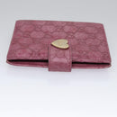 GUCCI GG Canvas Day Planner Cover 2Set Black Purple Auth ti2799-4