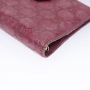 GUCCI GG Canvas Day Planner Cover 2Set Black Purple Auth ti2799-7