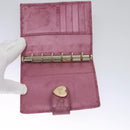 GUCCI GG Canvas Day Planner Cover 2Set Black Purple Auth ti2799-8