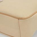 BURBERRY Blue Label Shoulder Bag Canvas Beige Auth ti2800-16