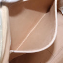 BURBERRY Blue Label Shoulder Bag Canvas Beige Auth ti2800-21