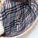 BURBERRY Blue Label Shoulder Bag Canvas Beige Auth ti2800-12