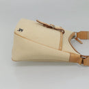 BURBERRY Blue Label Shoulder Bag Canvas Beige Auth ti2800-3