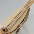 BURBERRY Blue Label Shoulder Bag Canvas Beige Auth ti2800-6