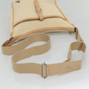 BURBERRY Blue Label Shoulder Bag Canvas Beige Auth ti2800-7