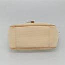 BURBERRY Blue Label Shoulder Bag Canvas Beige Auth ti2800-5