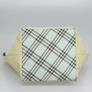 Burberrys Blue Label Tote Bag Nylon Yellow Auth ti2803-6