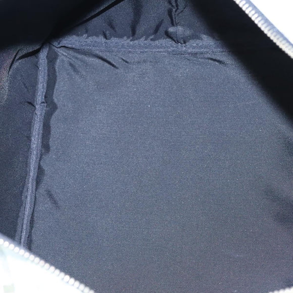 Burberrys Blue Label Tote Bag Nylon Yellow Auth ti2803